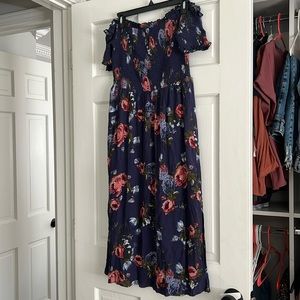 Off the shoulder dress